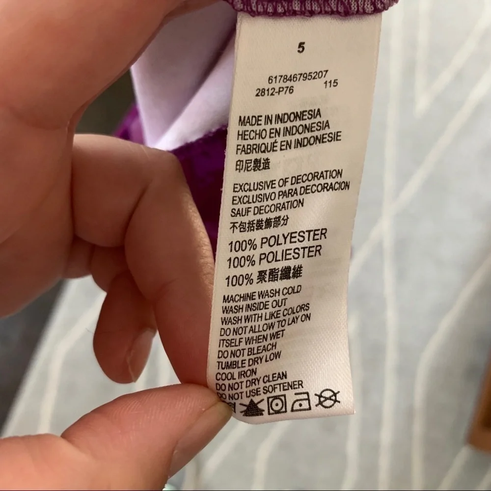 Nike Dri-Fit Purple Short Sleeve T-shirt 5